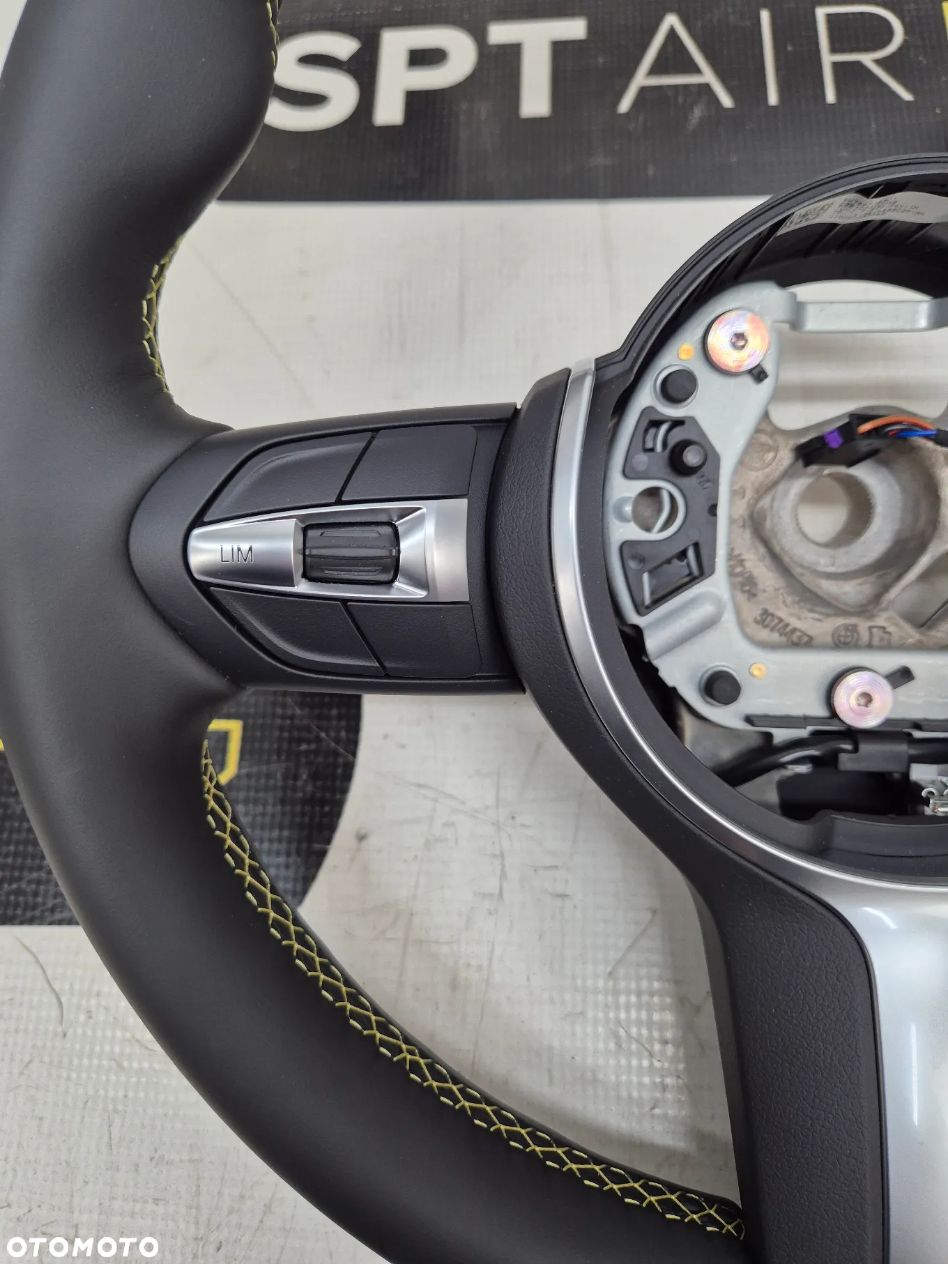 BMW F34 F36 PODUSZKĄ POWIETRZNĄ KIEROWCY ORYGINALNA NOWA Z ŻÓŁTĄ NITKĄ AIRBAG - 4