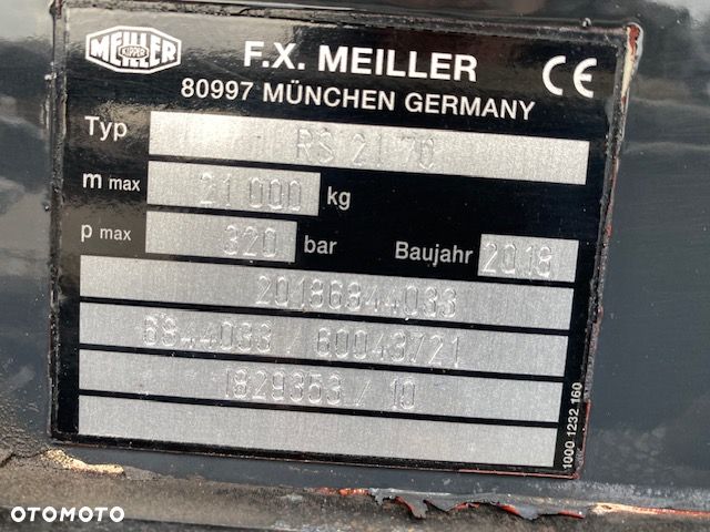 Scania R450 6x2 Hakowiec Meiller RS21, skrętna i podnoszona oś, 2018 r - 15