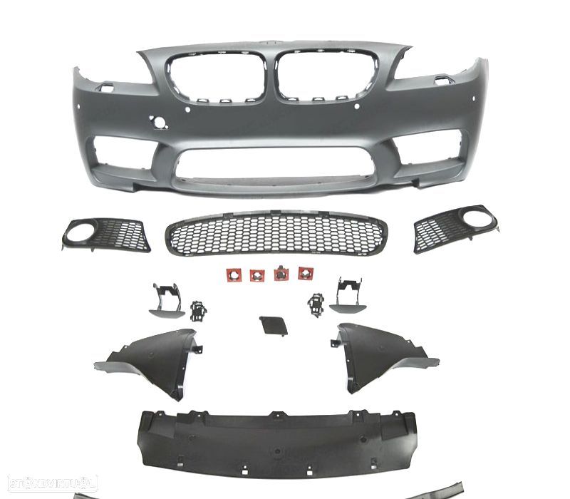 PARA-CHOQUE FRONTAL BMW F10 F11 LCI 13-16 LOOK M5 PDC - 2