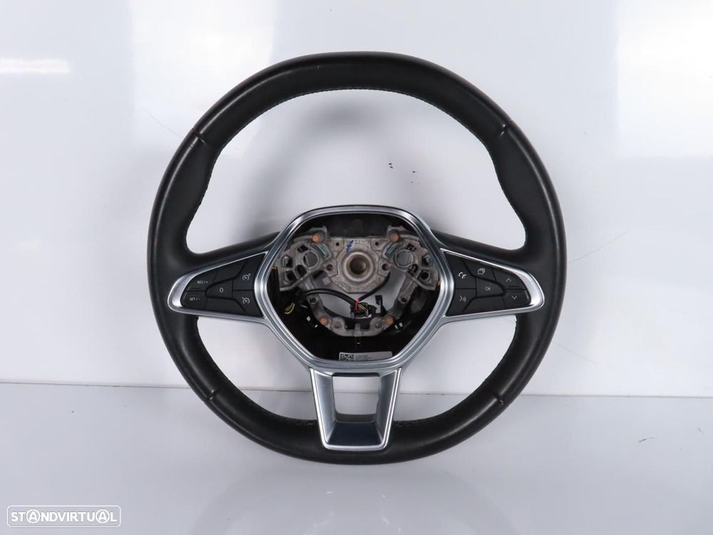 Volante em Pele com Multifunções Usado / Original RENAULT Clio V Hatchback (B7)/... - 1