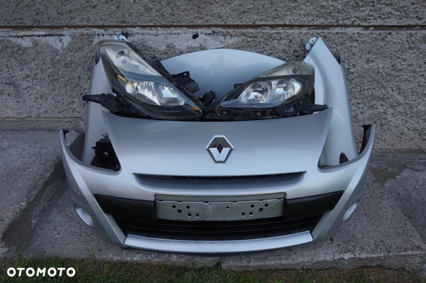ZDERZAK MASKA BŁOTNIK KOMPLETNY PRZÓD RENAULT CLIO III 3 LIFT