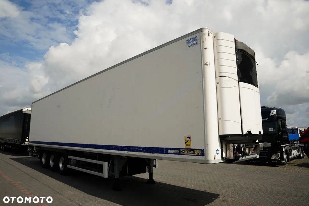 Chereau CHŁODNIA / CARRIER VECTOR 1950 MT / MULTITEMPERATURA / OŚ PODNOSZONA / WINDA 2 500 KG / ROLETA - 7