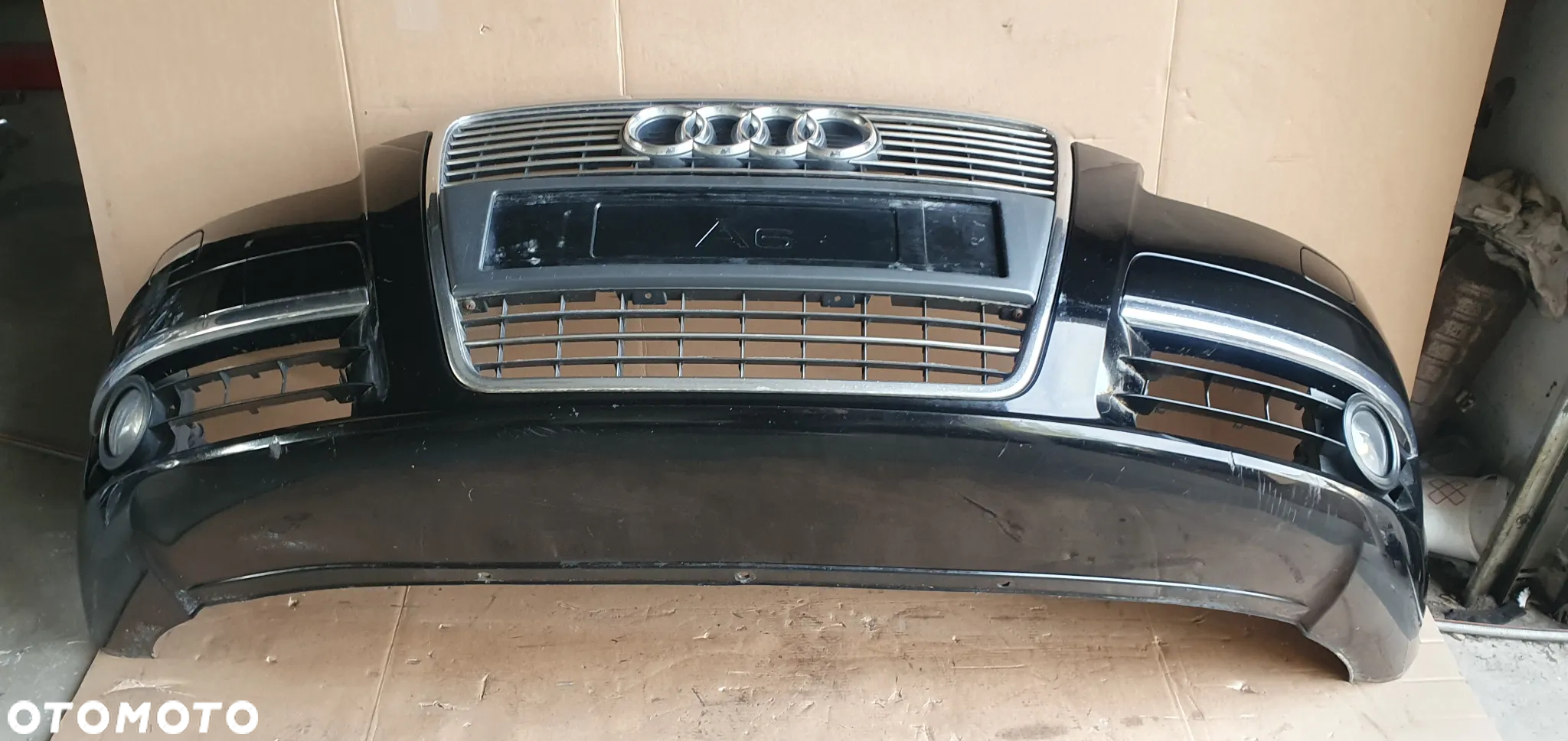 Zderzak przód przedni Audi A6 C6 XENON LY9B - 2