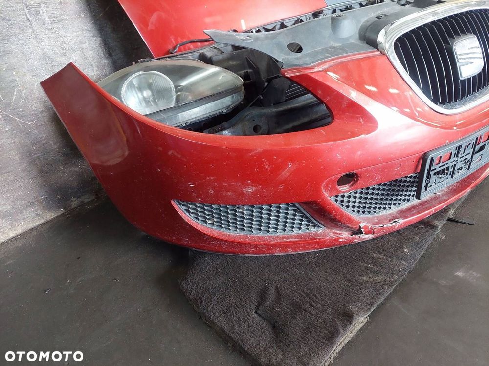 KOMPLETNY PRZÓD MASKA ZDERZAK BŁOTNIKI LAMPY PAS SEAT LEON II LS3X - 10