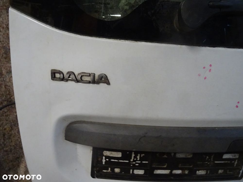 DACIA DOKKER DRZWI LEWE TYL SKRZYDLO BIALE DV369 SZYBA CZESCI ROZNE PYTAC - 5