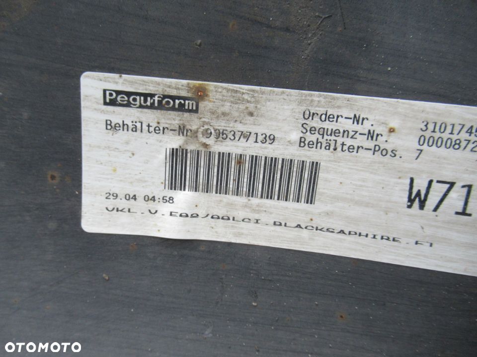ZDERZAK PRZÓD PRZEDNI BMW 1 E82 E88COUPE CABRIO LIFT 2007-2011 rok - 17