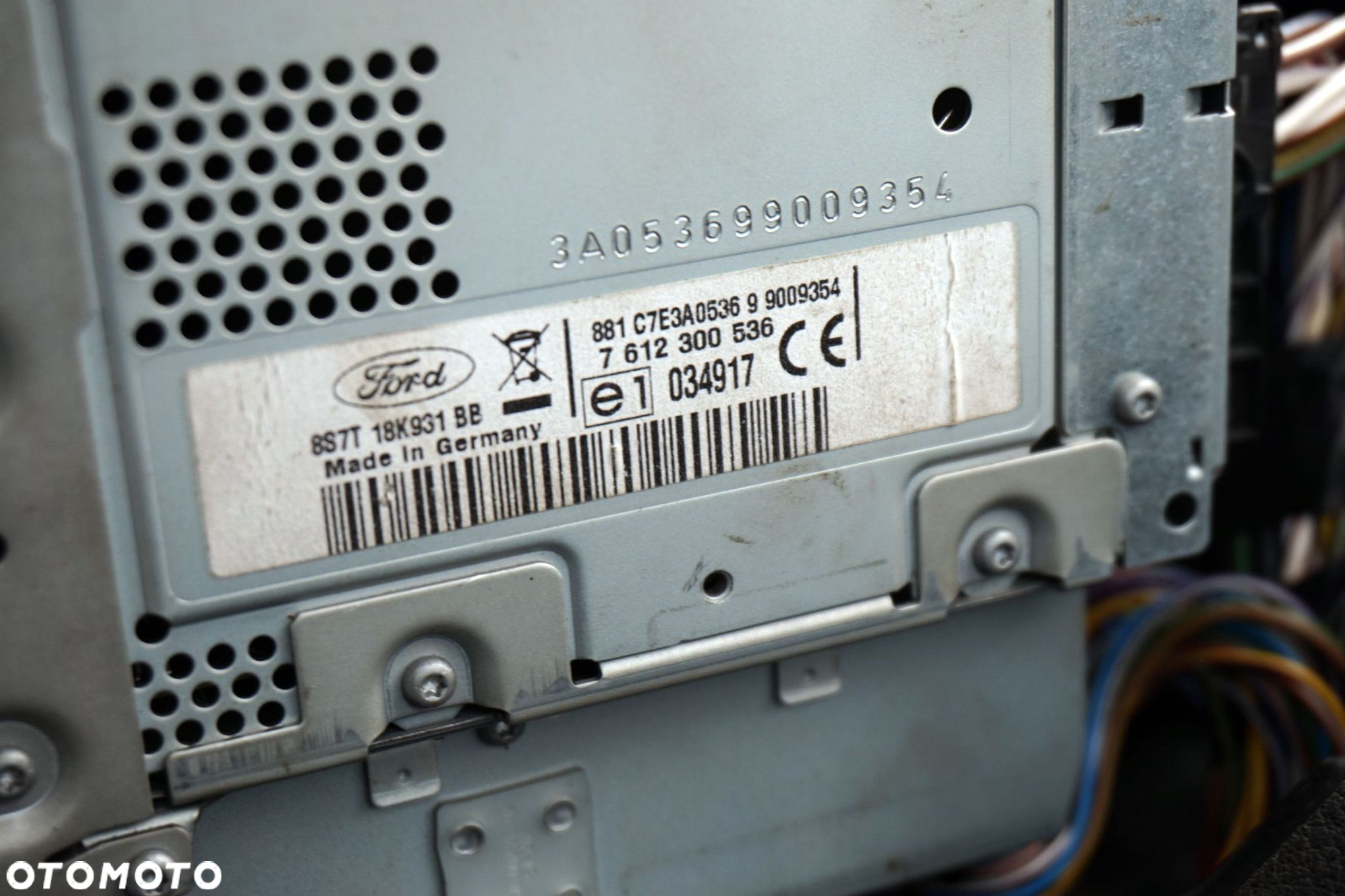 RADIO NAWIGACJA FABRYCZNA S-MAX I MK1 8S7T-18K931-BB FORD 2006-2010 - 5