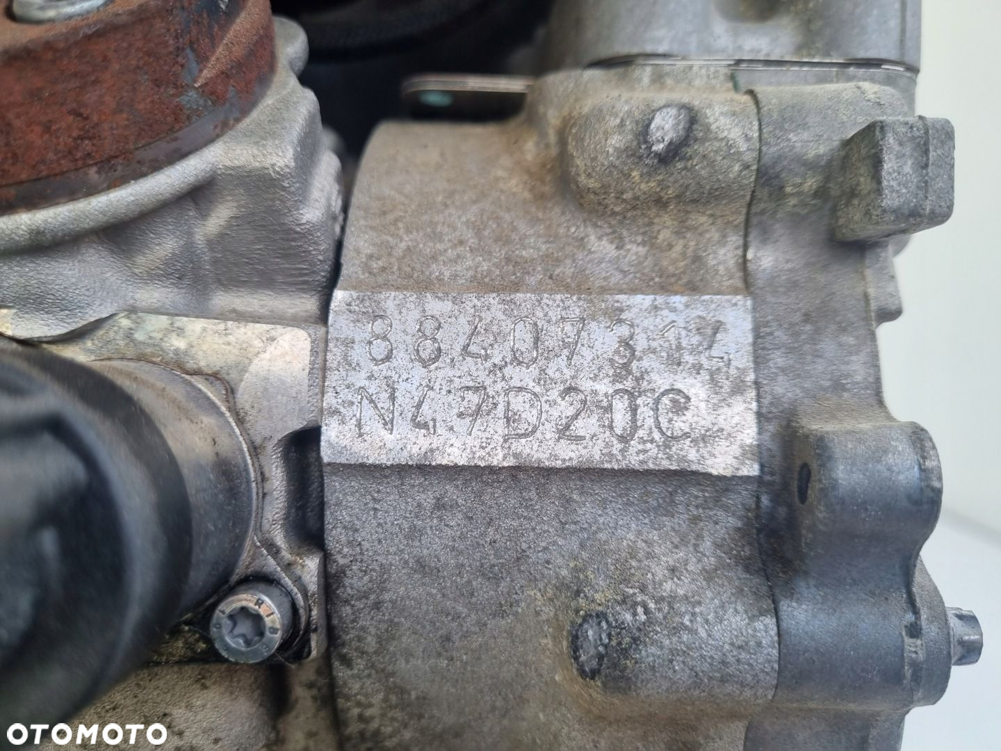 SILNIK BEZ OSPRZĘTU BMW E90 E91 E92 E93 2.0 D DIESEL ładnie pali N47D20C - 2