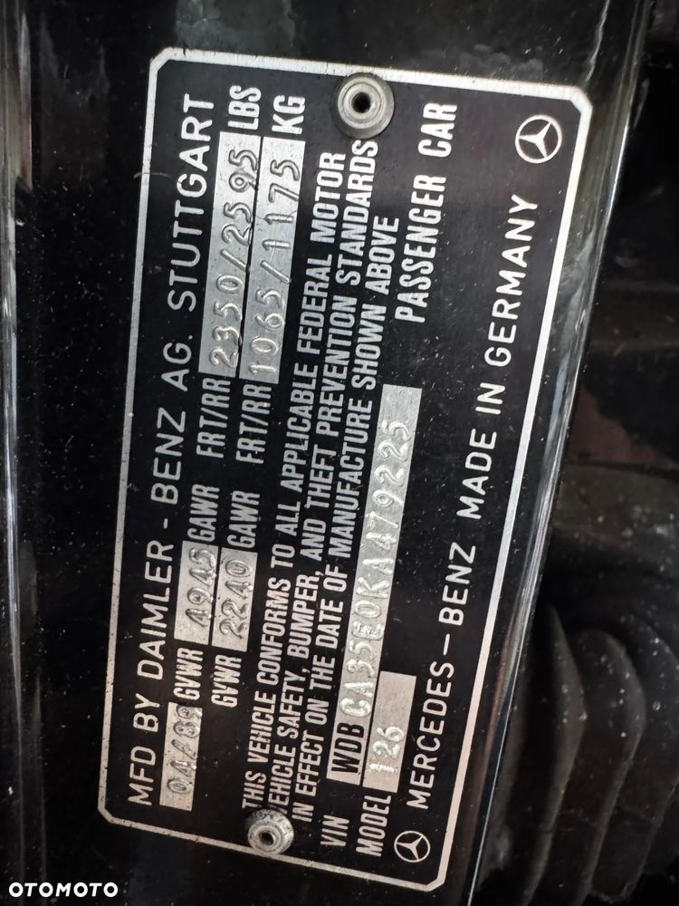 SILNIK + SKRZYNIA MERCEDES S-KLASA W126 / C126 4.2 V8 M116.965 *INNE SILNIKI SKRZYNIE* - 7