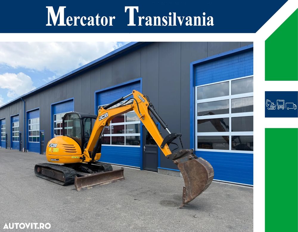 JCB Excavator pe șenile din cauciuc JCB 8045 ZTS 4.5T - 2