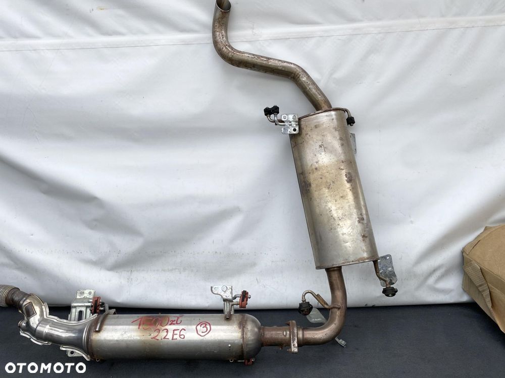 JUMPER BOXER MOVANO 2.2 EURO 6 19- FILTR CZĄSTEK STAŁYCH DPF 1393927080 - 1