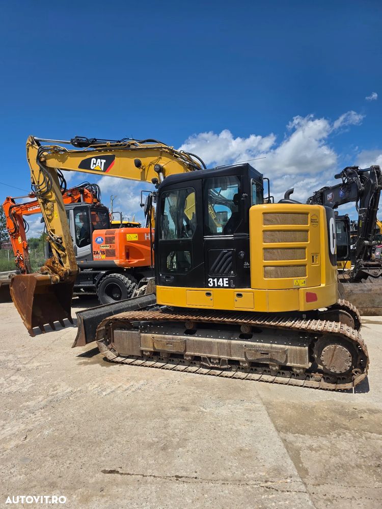 Caterpillar 314 E LCR excavator compact cu lama - 10