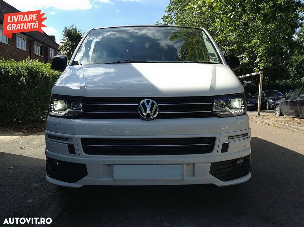 Lumini de zi LED DRL VW Transporter Multivan Caravelle T5.1 Facelift (2010-2015)- livrare gratuita - 11