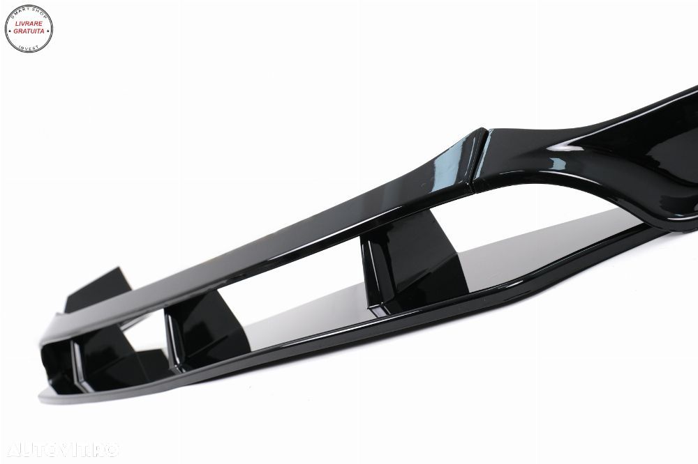 Prelungire Bara Fata BMW X6 G06 (2019-2023) Negru Lucios- livrare gratuita - 6