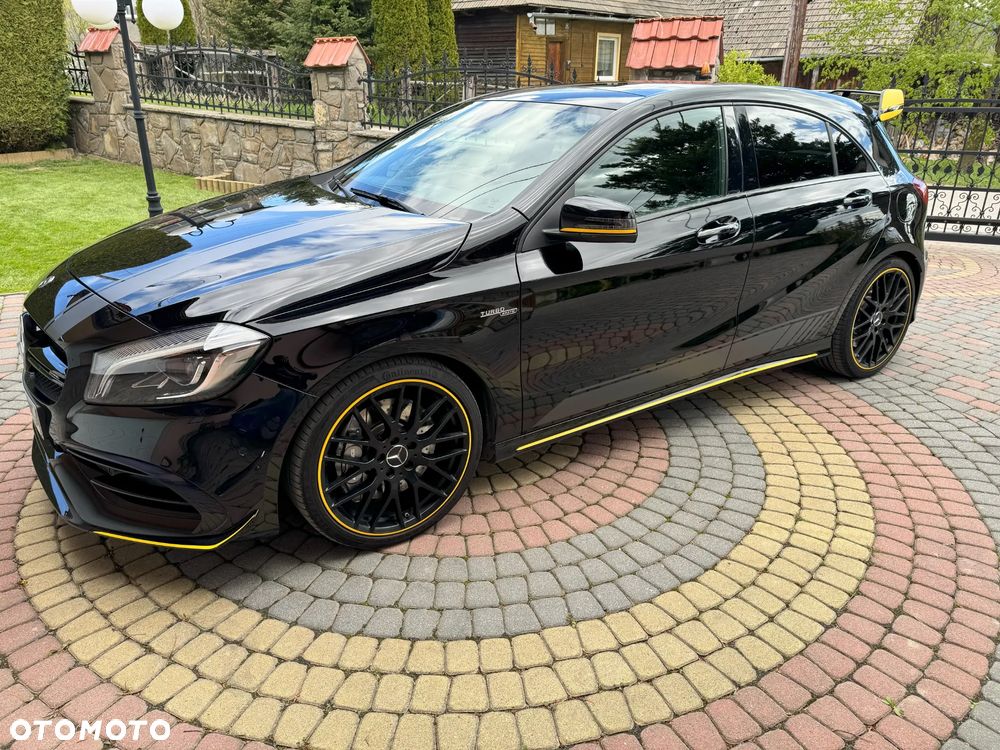 Mercedes-Benz Klasa A AMG 45 4Matic AMG Speedshift 7G-DCT Yellow Night Edition - 8