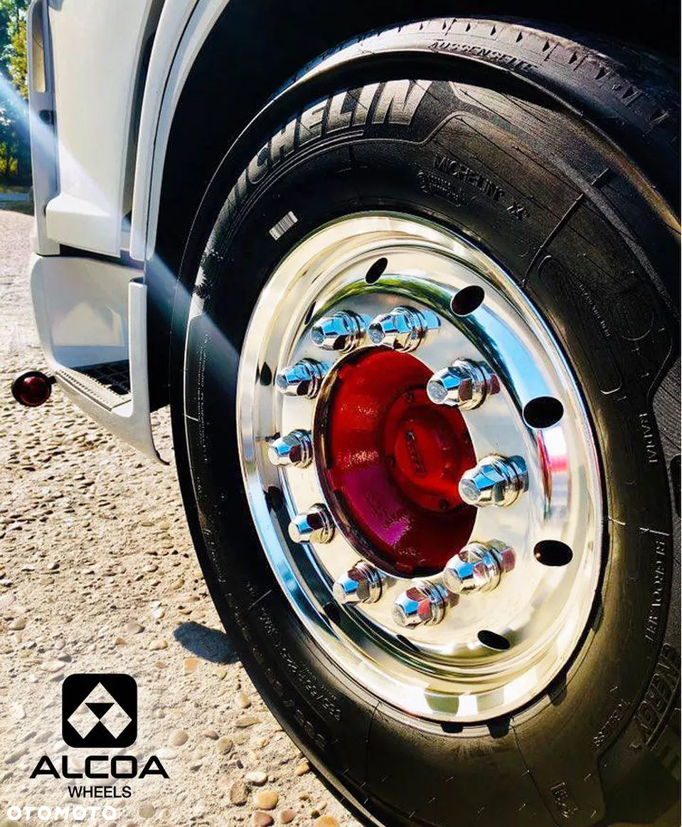 Felga ALCOA do DAF / 22,5 x 11,75 / ET 135 /Aluminiowe felgi / DB / NETTO-2.390,-PLN - 7