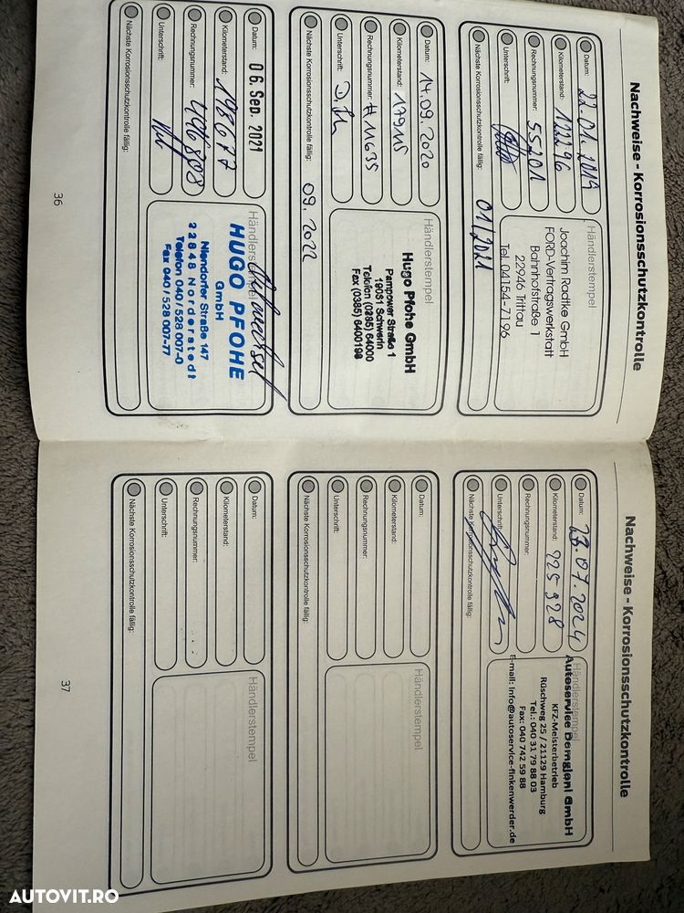 Ford Transit Tranzit Dokka Camioneta 7 locuri bena carosata 2017 impecabila fără probleme fără rugina Istoric Service complet Carvertical scos anvelope noi Navi AC - 37