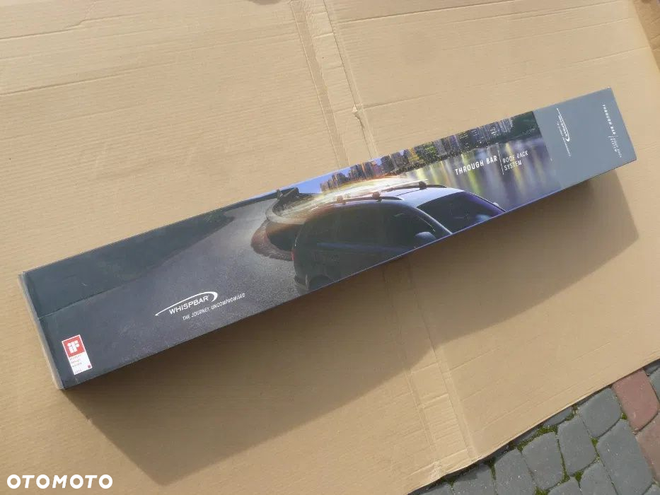 Whispbar Through S15 bagażnik dachowy alu klucz NOWY - 2