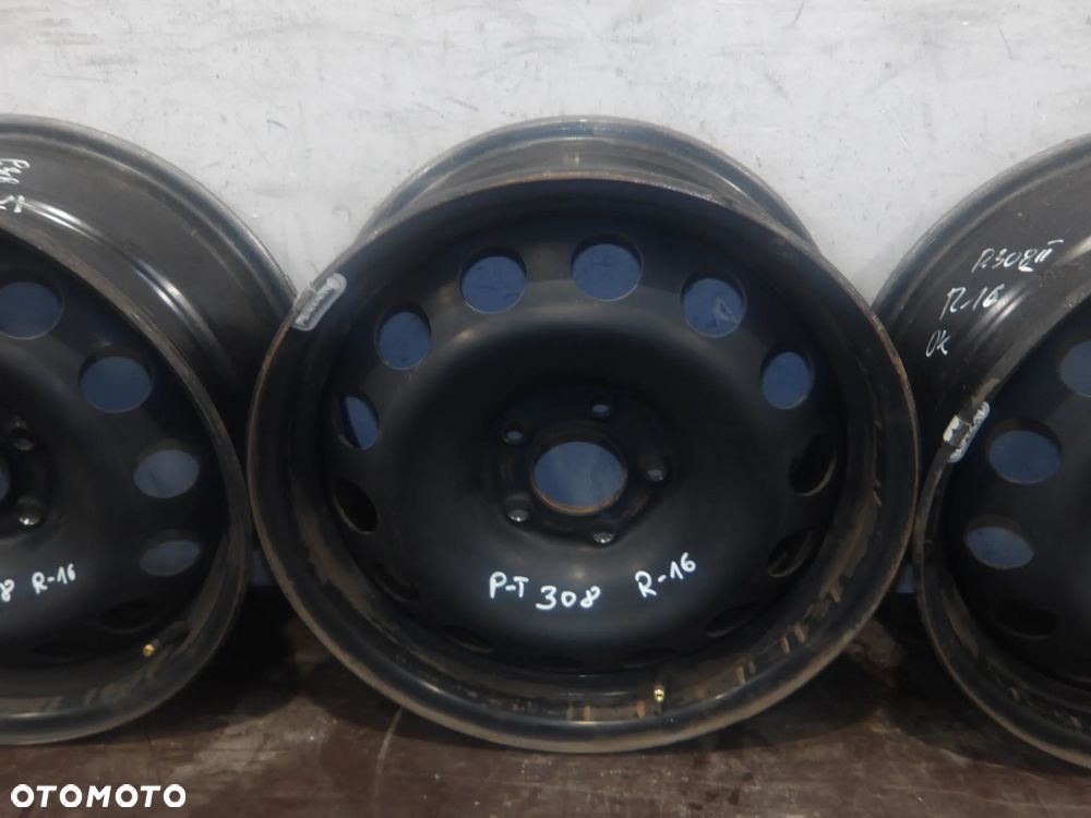 PEUGEOT 308 HB 1.6B 07-13 FELGI STALOWE STALÓWKI R16 5X108 9835223080 - 5