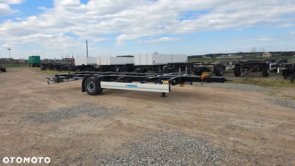 Krone 18.500zł netto TANDEM KRONE 1OŚ GÓRNY ZACZEP JUMBO BDF 7.45-7.80M 2017ROK ROK OPONY R19.5 ST.IDEALNY MOŻLIWOŚĆ TRANSPORTU - 1