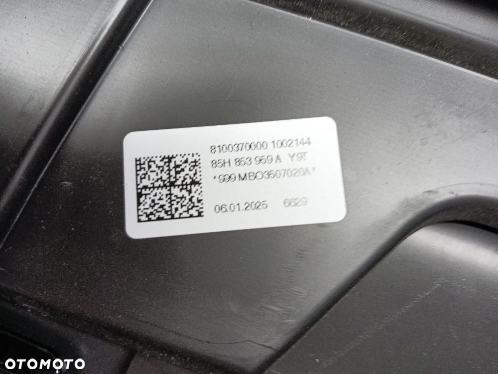 LISTWA DRZWI PRZÓD PRZEDNIA LEWA AUDI Q6 E-TRON 85H853959 - 12