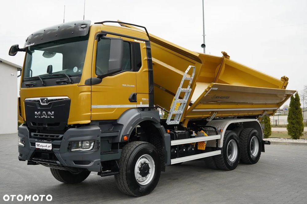 MAN TGS 33.480 / 6X6 / WYWROTKA 3 STRONNA / BORDMATIC / HYDROBURTA / KH KIPPER / AUTOMAT / FABRYCZNIE NOWY / DOSTĘPNY OD RĘKI / WYMIEŃ SWÓJ STARY POJAZD NA NOWY - 7