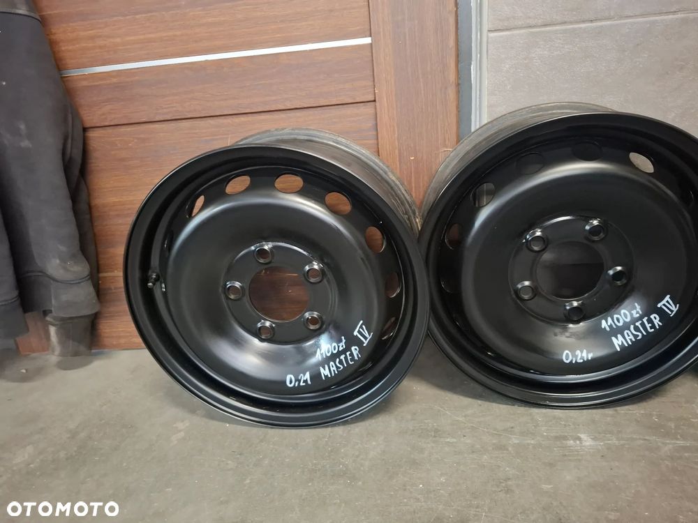 4x felgi stalowe komplet Nissan NV400  Renault Master IV 2021 rok - 5