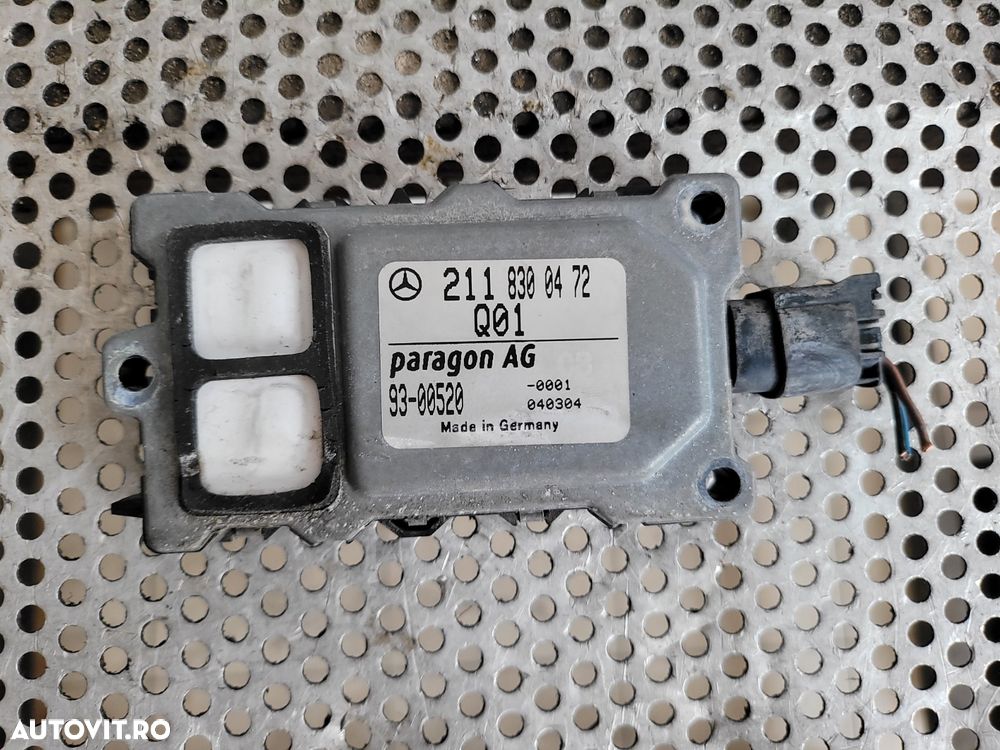 Senzor Gaze Poluare Mercedes E Class W211 Cod A2118300472 Dezmembrez Mercedes E Class W211 2.7 Cdi Automat Cod Motor 612 Volan Stanga Xenon - 2