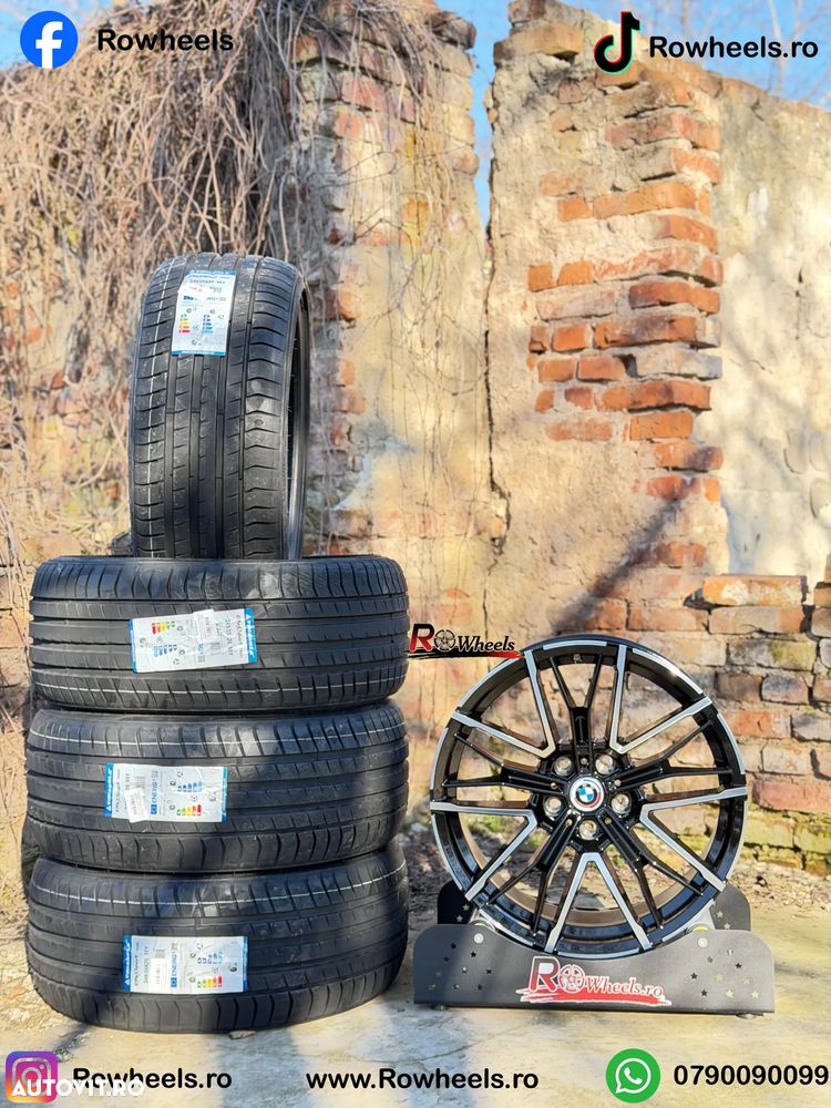 Jante Roti BMW R19 BMW G20 G22 G30 G31 G11 G12 X3 X4 G02 roti bmw R19 cu anvelope vara sau iarna R19 245/275 jante BMW