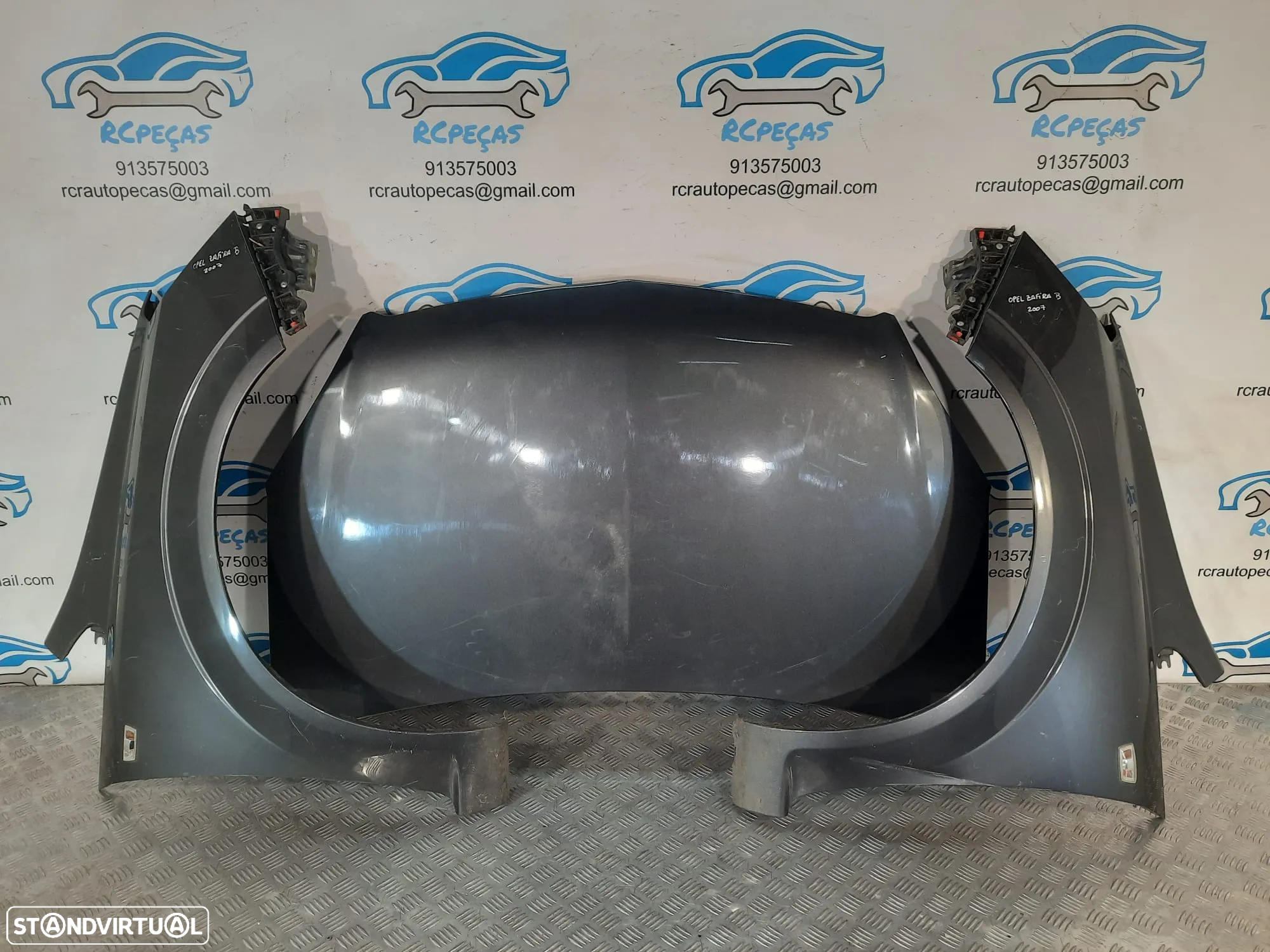 FRENTE COMPLETA OPEL ZAFIRA B A05 CAPOT PARACHOQUES GUARDA-LAMAS OTICAS RADIADOR - 12
