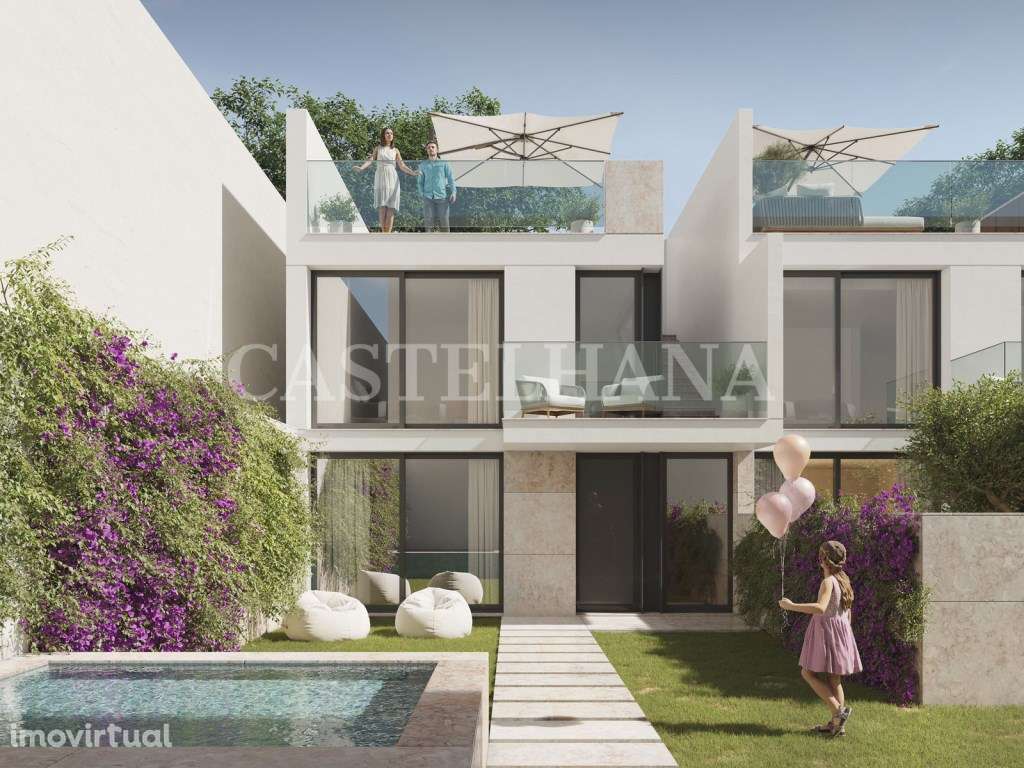 Vila T1 com jardim em novo empreendimento em Alvalade, Lisboa - Grande imagem: 2/42