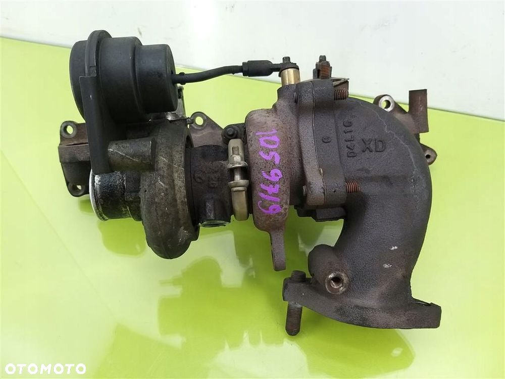 Turbosprężarka turbina Kia Carens II 2002-2006 2,0 CRDI 2823127000 ORYGINAŁ - 3