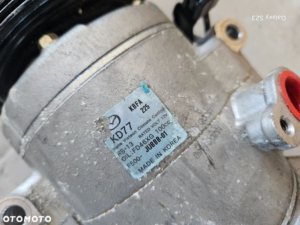 Sprężarka kompresor klimatyzacji Mazda CX-5 I Mazda 6 III 2,0 B 2012-2017r JUBBB-01 F500-JUBBB-01 - 2
