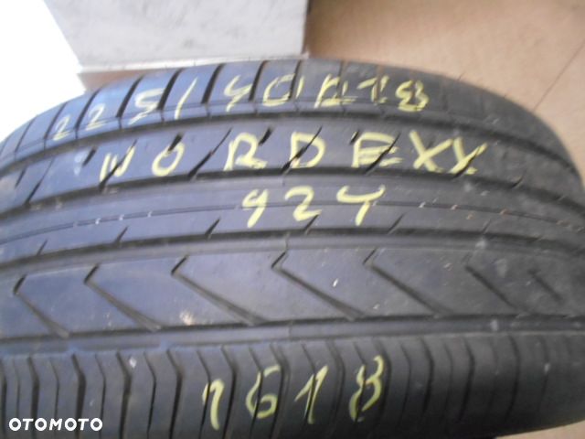 Opona pojedyńcza 225/40r18 nordexx ns9000 7,9mm lato - 1