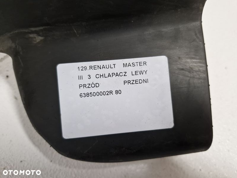 renault master iii 3 chlapacz lewy przód przedni 638500002r - 6