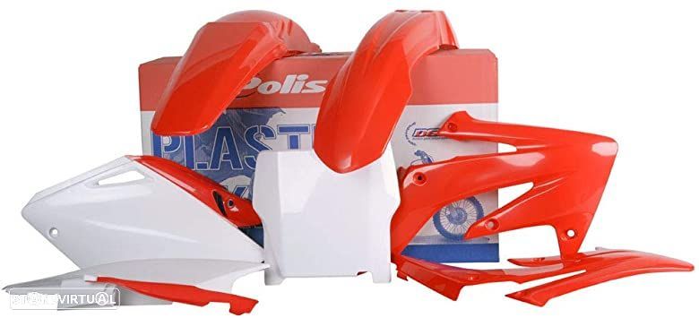 kit plasticos polisport honda crf 250r - 1