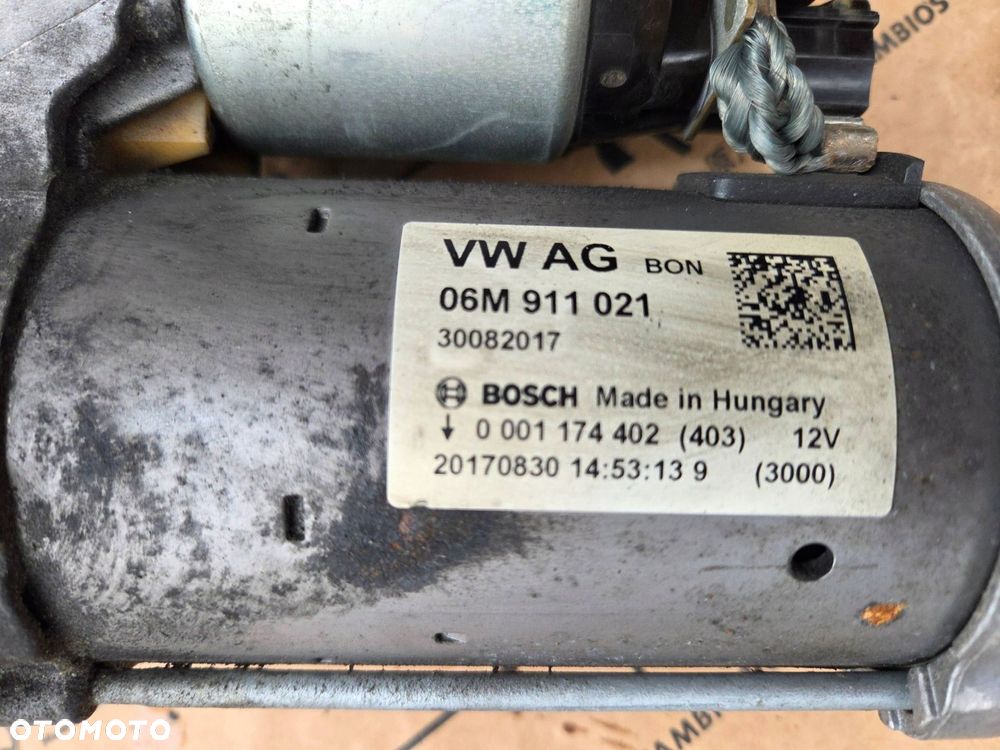 audi rs5 rs4 b9 8w 2.9 tfsi rozrusznik 06m911021 - 2