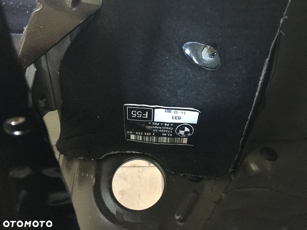 MINI COOPER F55 21R ĆWIARTKA PRAWA TYŁ - 4