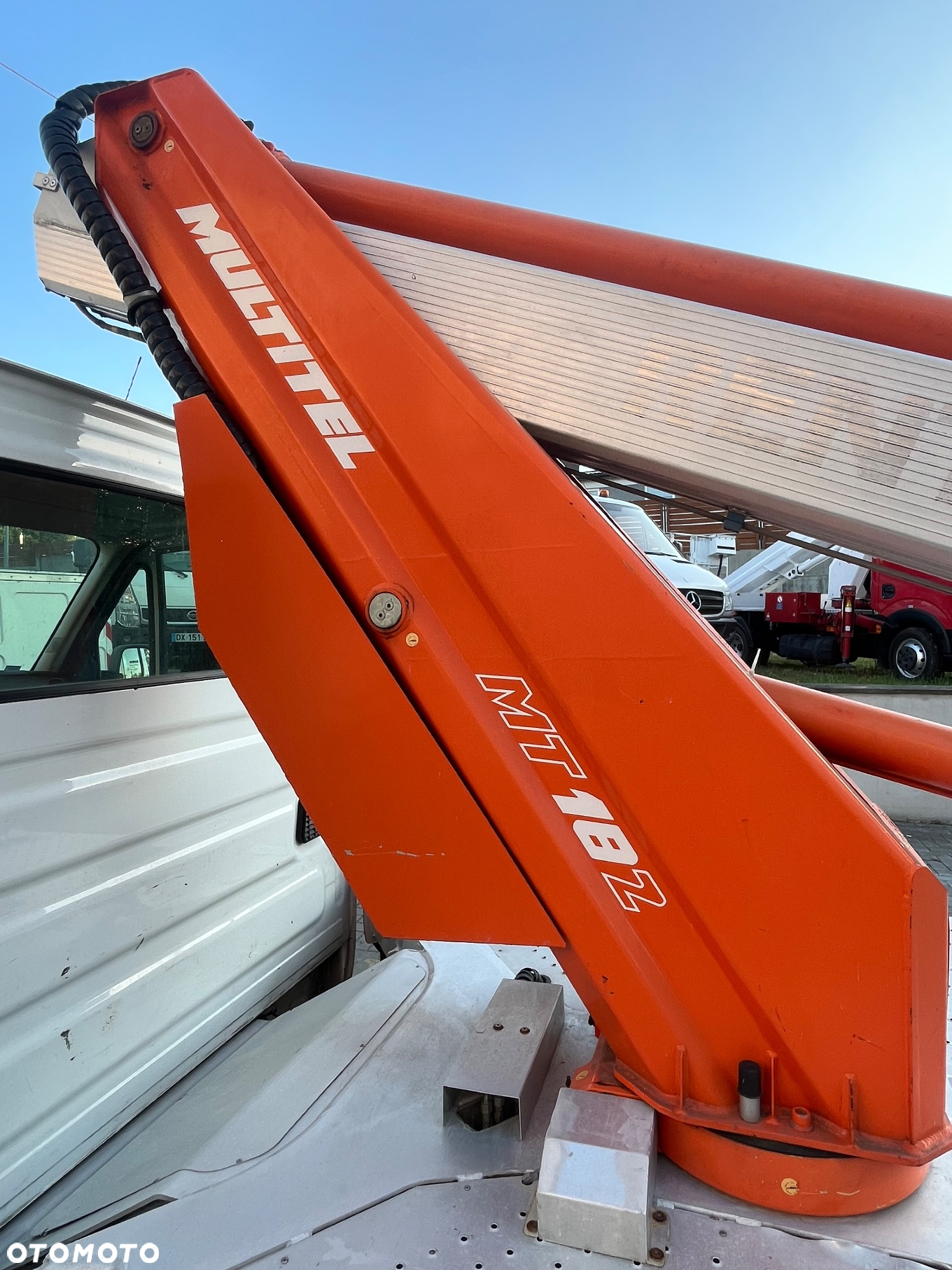 Iveco Podnośnik Koszowy Zwyżka 18 metrów Multitel MT182 Kosz 250KG!!! 13 M w Bok ! UDT BDB Stan jak Wumag Ruthmann GSR - 7