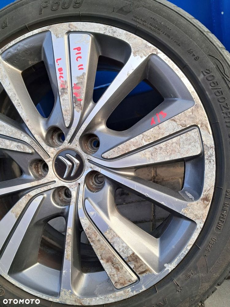 citroen c4 grand picasso ii felgi aluminiowe 5x108 e50 9677090377 - 13