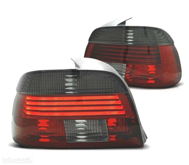 FAROLINS TRASEIROS LED BMW E39 00-03 ESCURECIDOS - 2