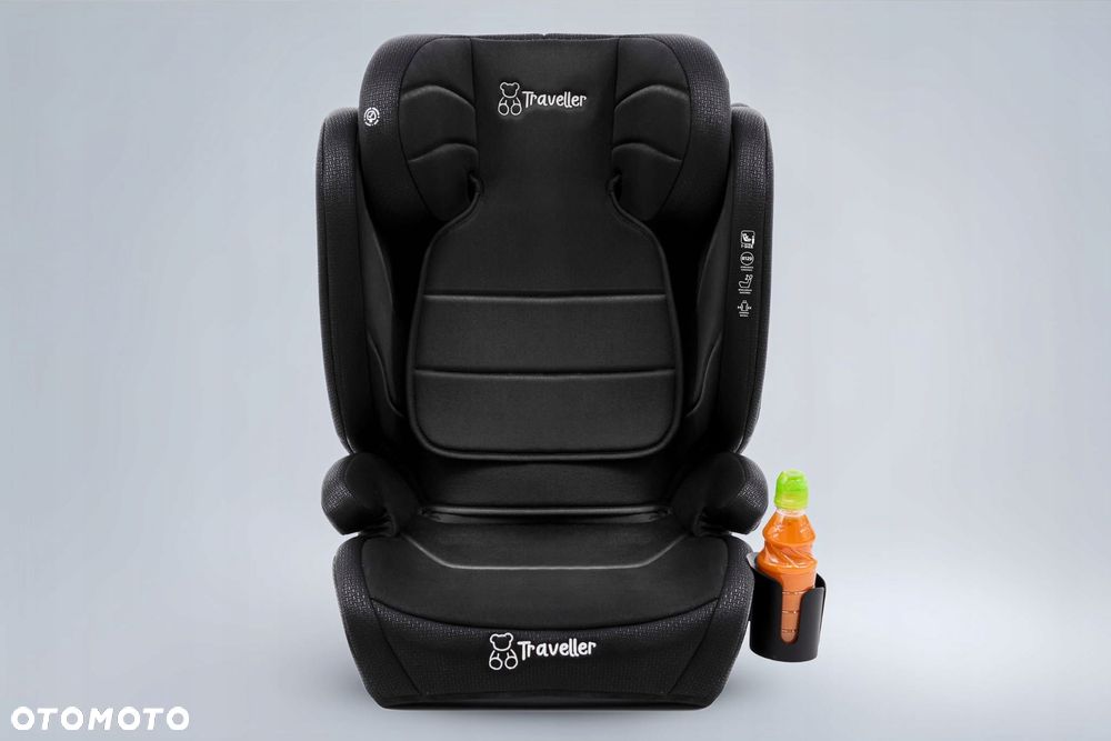 fotelik samochodowy 2w1 podstawka 15-36kg duży 100-150cm i-size +organ - 11