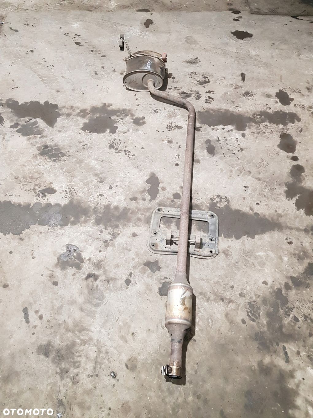 RURA WYDECHOWA TŁUMIK 7790615 7790616 MINI COOPER ONE R50 EUR 1.4D 05R - 1