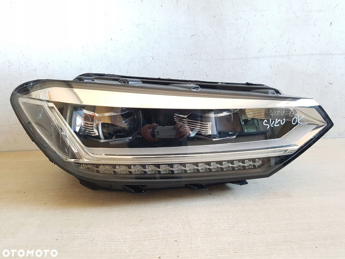 VW TOURAN15 prawy lampa reflektor FULL LED 5TB941082A - 2