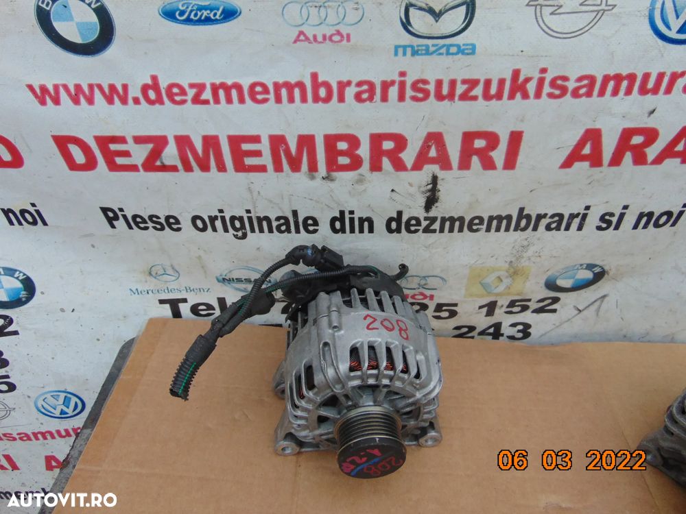 Alternator Opel Crossland 1.2 Peugeot 208 308 2008 3008 partner citroen c3 c4 cactus picasso berlin - 1