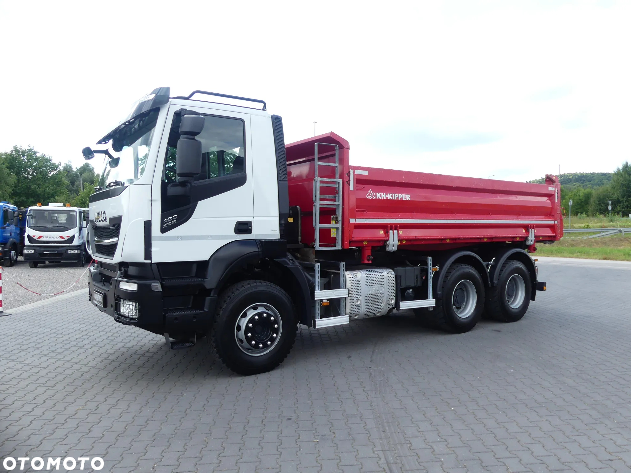 Iveco TRAKKER / X-WAY 420 / 6x4 / KH-KIPPER 3 STR / HYDROBURTA / WYWROTKA / - 6