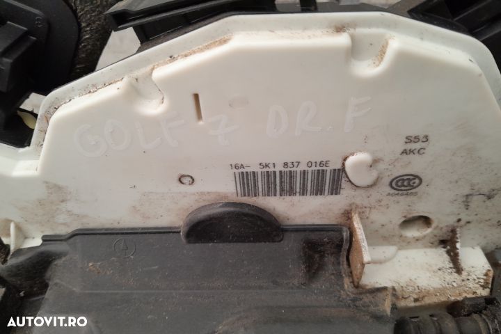 Broasca usa fata dreapta 5K1837016E Volkswagen VW Golf 7 [2012 - 2017 - 1