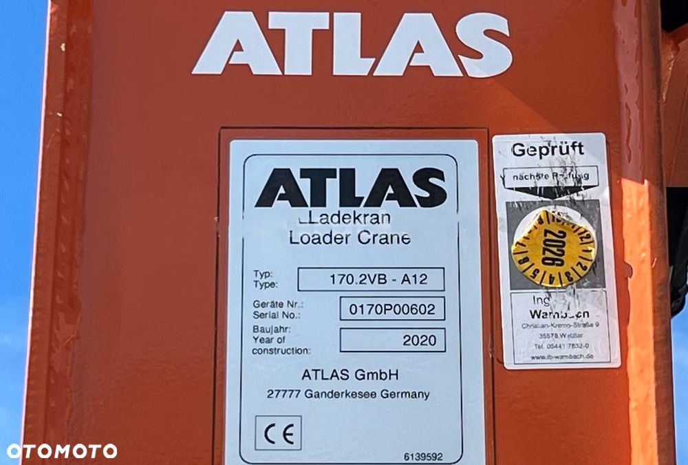 MAN TGS 26.470 6x2 BL + Atlas AK 170.2VB + Chwytak Kinshofer | Euro 6 - 19