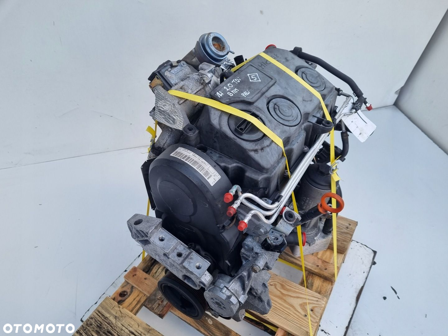 SILNIK KOMPLET VW Caddy III 2.0 TDI 140KM 185tyś BMM - 10