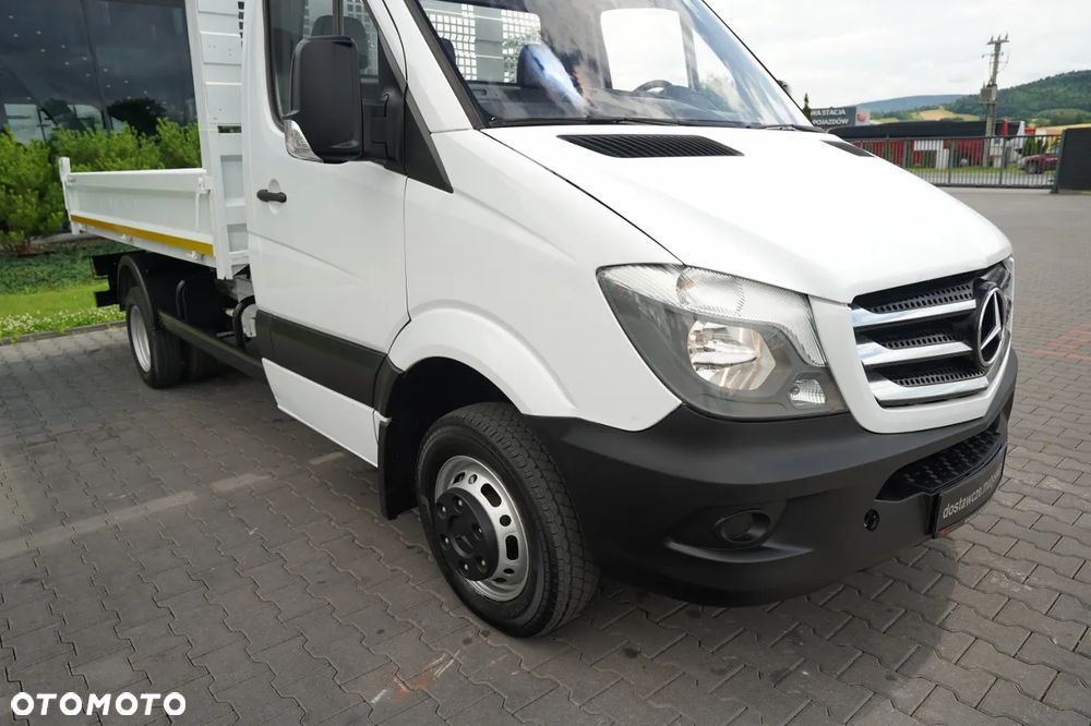 Mercedes-Benz SPRINTER / WYWROTKA - 3,5M / BLIŹNIAK / MANUAL / SPROWADZONY - 21